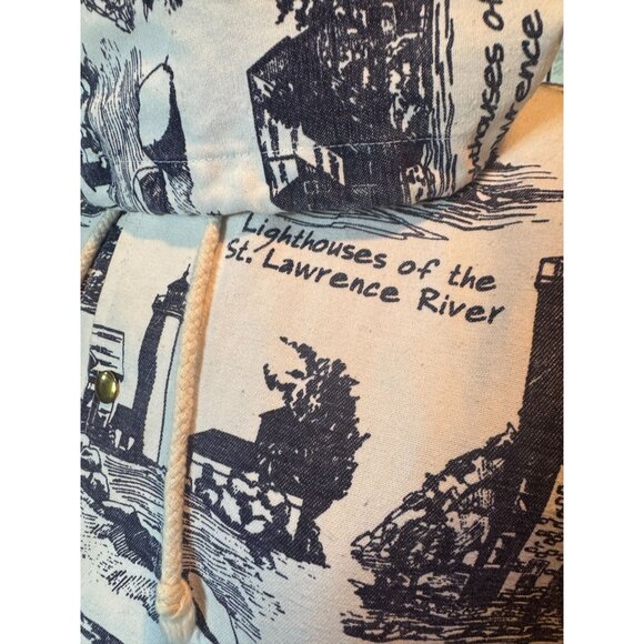 VTG Michigan Rag Co Lighthouse Hooded Jacket NWT – Men’s Medium / Unisex Coastal - Picture 16 of 16